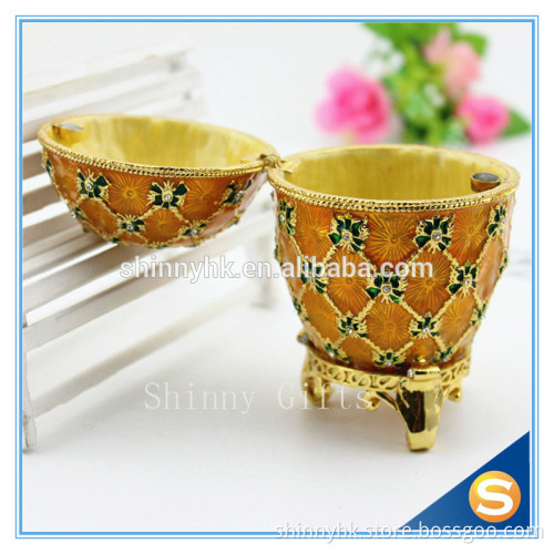100% handmade Egg Shape Jewelry Box for Easter Gifts